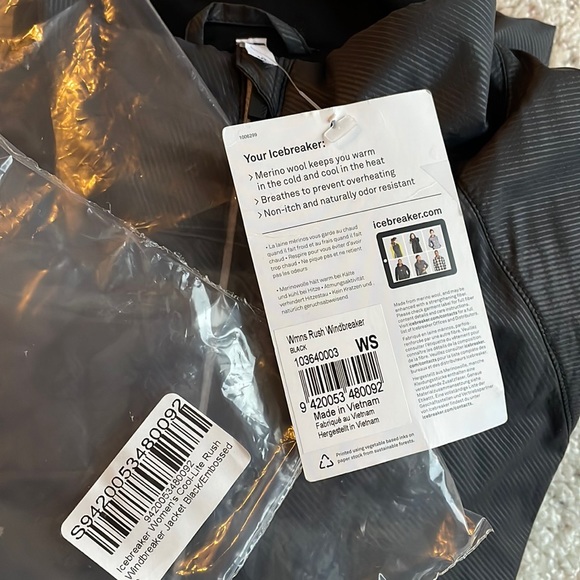 Icebreaker Coollite Rush Windbreaker 